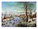 The Bird Trap Giclee Print by Pieter Brueghel the Younger
