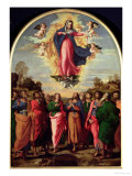 Assumption of the Virgin Giclee Print by Jacopo Palma