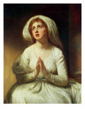 Lady Hamilton Praying Giclee Print by George Romney
