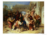 The Seven Ages of Man, 1835-8 Giclee Print by William Mulready