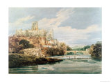 Durham Castle and Cathedral Giclee Print by Thomas Girtin