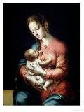 The Virgin and Child Stampa giclée di Luis De Morales The Virgin and Child Stampa giclée di Luis De Morales