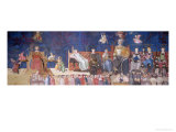 Allegory of Good Government, 1338-40 Giclee Print by Ambrogio Lorenzetti