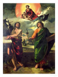 The Apparition of the Virgin to the Saints John the Baptist and St. John the Evangelist Wydruk giclee autor Dosso Dossi The Apparition of the Virgin to the Saints John the Baptist and St. John the Evangelist Wydruk giclee autor Dosso Dossi