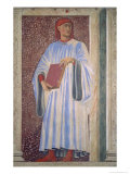 Giovanni Boccaccio from the Villa Carducci Series of Famous Men and Women, circa 1450 reproduction procédé giclée par Andrea del Castagno 