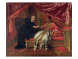 St. Filippo Neri Curing Pope Clemente VIII Giclee Print by Pietro Da Cortona 