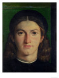 Portrait of a Young Man Lámina giclée por Lorenzo Lotto