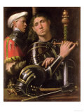 Warrior with Groom Giclee Print by Giorgione 
