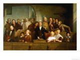 Village Choir Giclee Print by Thomas Webster