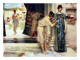 The Frigidarium reproduction procédé giclée par Sir Lawrence Alma-Tadema