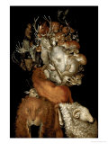 Earth, circa 1570 Reproduction procédé giclée par Giuseppe Arcimboldo