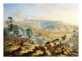 The Hog's Back or a Great Peak of The Amatola-British-Kaffraria Lámina giclée por Thomas Baines