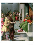 Christ in Front of Caiaphas reproduction procédé giclée par Francesco Ubertini Bacchiacca