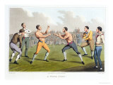A Prize Fight, Aquatinted by I. Clark, Published by Thomas Mclean, 1820 Giclee Print by Henry Thomas Alken