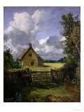 Cottage in a Cornfield, 1833 Reproduction procédé giclée par John Constable