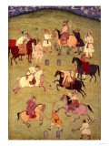 A Game of Polo, from the Large Clive Album Giclee Print