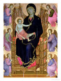 Madonna and Child 1285 Giclée-tryk af Duccio di Buoninsegna