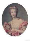 Madame Du Barry, 1770 reproduction procédé giclée par Francois Hubert Drouais