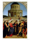 The Marriage of the Virgin, 1504 Reproduction procédé giclée par Raphael 