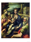 Madonna with Saint Zacharias Giclee Print by Parmigianino 