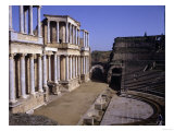 View of the Theatre, Begun 24 BC Giclee Print