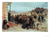 The Strike, 1886 Giclee Print by Robert Koehler