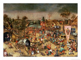 The Kermesse of the Feast of St. George Giclee Print by Pieter Bruegel the Elder