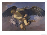 The Abduction of Ganymede by Jupiter Disguised as an Eagle Giclee Print by Antonio Domenico Gabbiani