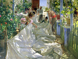 Mending the Sail reproduction procédé giclée par Joaquín Sorolla y Bastida