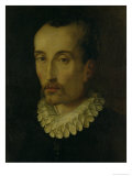 Portrait of Torquato Tasso Giclee Print by Alessandro Allori