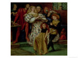 The Borgia Family, 1863 Giclee Print by Dante Gabriel Rossetti