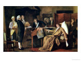 Mozart Directing His Requiem on His Deathbed Lámina giclée por Mihaly Munkacsy Mozart Directing His Requiem on His Deathbed Lámina giclée por Mihaly Munkacsy