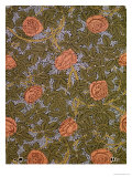 "Rose - 93" Wallpaper Design Giclee Print by William Morris