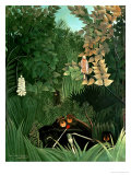 The Monkeys, 1906 Giclée-Druck von Henri Rousseau