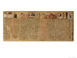 The Spirit of the Deceased Descending into Its Tomb Giclee Print by 18th Dynasty Egyptian