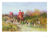 Hunting Scene Giclée-Druck von Heywood Hardy
