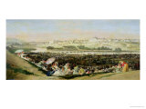 The Meadow at San Isidro, 1788 Reproduction procédé giclée par Francisco de Goya
