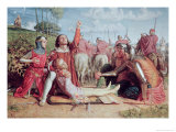 Rienzi Vowing to Obtain Justice for the Death of His Young Brother reproduction procédé giclée par William Holman Hunt