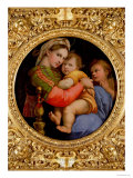The Madonna of the Chair Giclee Print by Raphael 