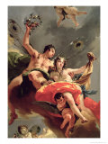 Zephyr and Flora Giclee Print by Giovanni Battista Tiepolo Zephyr and Flora Giclee Print by Giovanni Battista Tiepolo