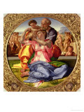 Holy Family with St. John, 1504-05 reproduction procédé giclée par Michelangelo Buonarroti 