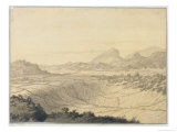Rocky Landscape Giclee Print by Alexander Cozens