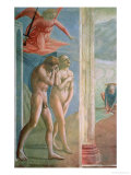 Adam and Eve Banished from Paradise, circa 1427 Giclée-Druck von Tommaso Masaccio