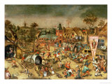 The Five Senses: Taste Giclee Print by Hans von Aachen