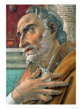 Detail from St. Augustine in His Study Giclee Print by Sandro Botticelli