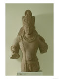 Red Sandstone Figure of Lord Vishnu, Mathura, 5th Century Giclee Print