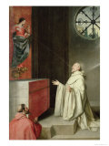 St. Bernard and the Virgin Giclee Print by Alonso Cano St. Bernard and the Virgin Giclee Print by Alonso Cano