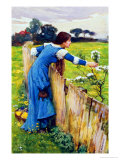 Printemps reproduction procédé giclée par John William Waterhouse