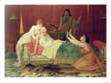 David's Promise to Bathsheba Giclee Print by Frederick Goodall