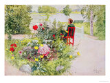 Summer in Sundborn, 1913, from a Commercially Printed Portfolio, Published in 1939 Giclee Print by Carl Larsson